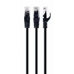 Patch cable cat6 utp 0.5m-black pp6u-0.5m-bk gembird