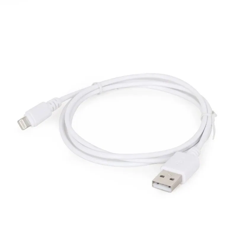 Cable lightning to usb2 2m-wht cc-usb2-amlm-2m-w gembird