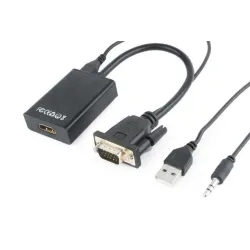 I-o adapter vga to hdmi-a-vga-hdmi-01 gembird
