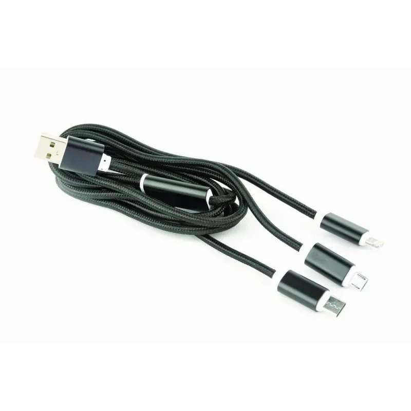 Cable usb charging 3in1 1m-black cc-usb2-am31-1m gembird