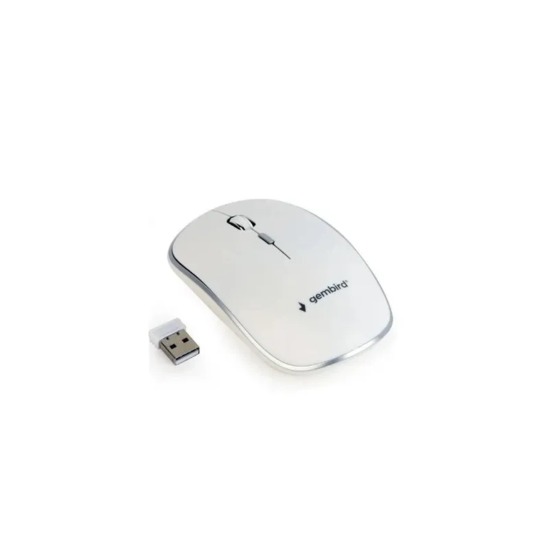 Mouse usb optical wrl-white musw-4b-01-w gembird