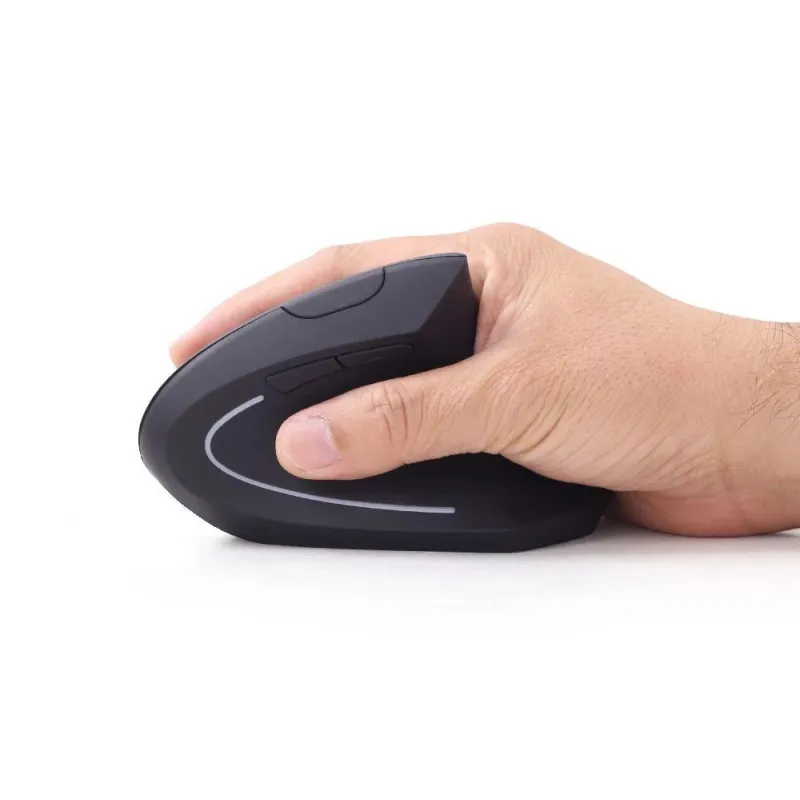 Gembird - MUSW-ERGO-01 - 2.4GHz Wireless Optical Mouse - Optical Mouse - USB - Black