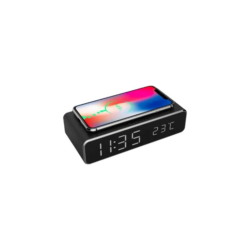 Gembird - Digital alarm clock with wireless charging function - DAC-WPC-01 - Wireless connection
