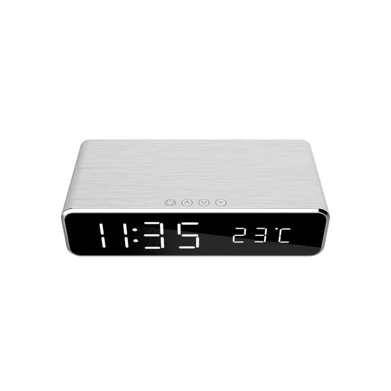 Gembird - Digital alarm clock with wireless charging function - DAC-WPC-01 - Wireless connection