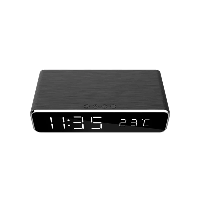 Gembird - Digital alarm clock with wireless charging function - DAC-WPC-01 - Wireless connection