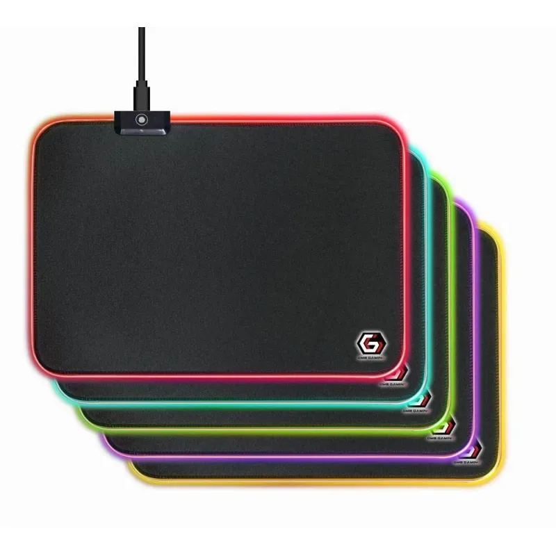 Mouse pad gaming led medium-mp-gameled-m gembird