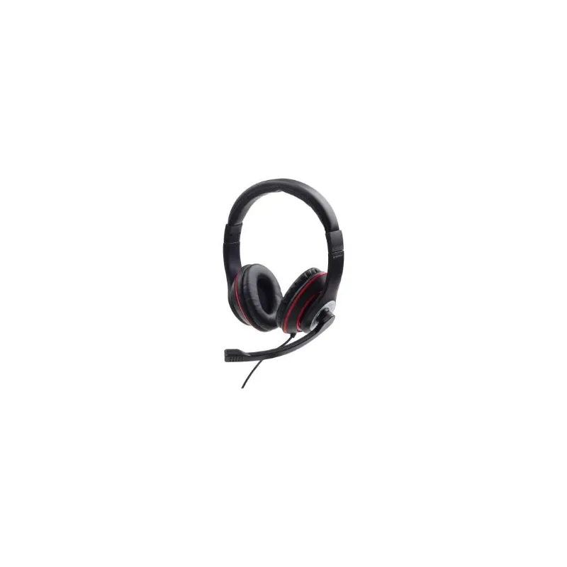 Headset stereo black-mhs-03-bkrd gembird