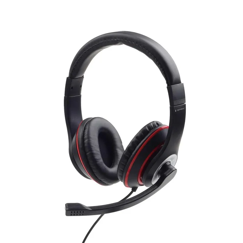 Headset stereo black-mhs-03-bkrd gembird