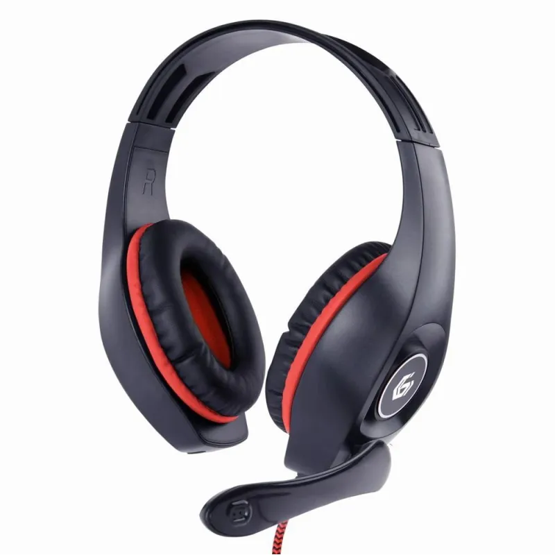 Headset gaming-red-black ghs-05-r gembird