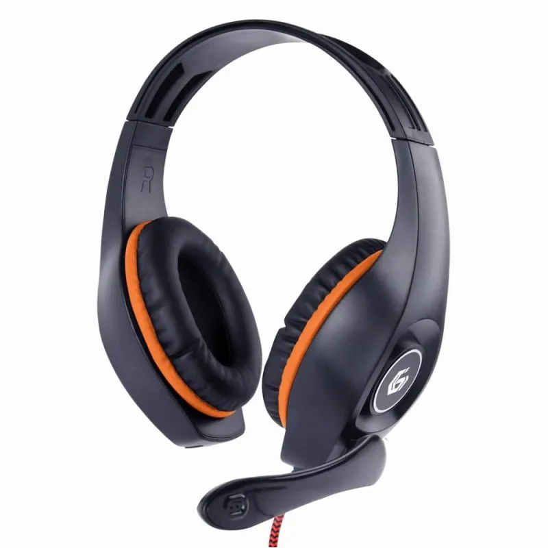 Headset gaming-orange ghs-05-o gembird