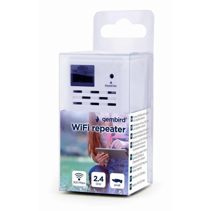 Wrl repeater 300mbps-white wnp-rp300-03 gembird