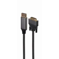 Cable display port to dvi-1.8m cc-dpm-dvim-4k-6 gembird