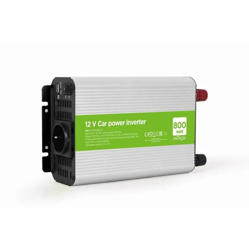 Power inverter car 12v 800w-eg-pwc800-01 gembird