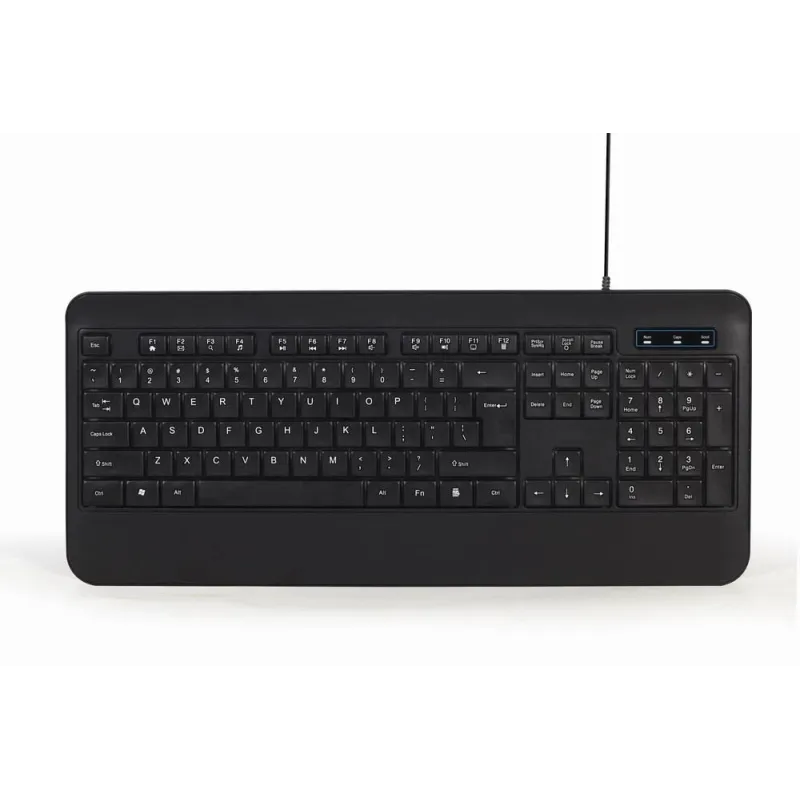 Keyboard multimedia usb eng-black kb-uml-03 gembird