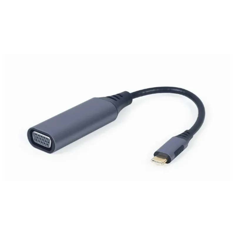 I-o adapter usb-c to vga-grey a-usb3c-vga-01 gembird