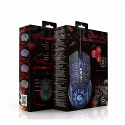 Mouse usb optical gaming-black musg-rgb-01 gembird
