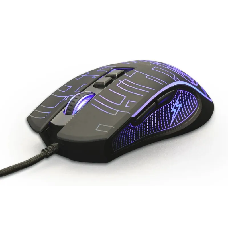 Mouse usb optical gaming-black musg-rgb-01 gembird