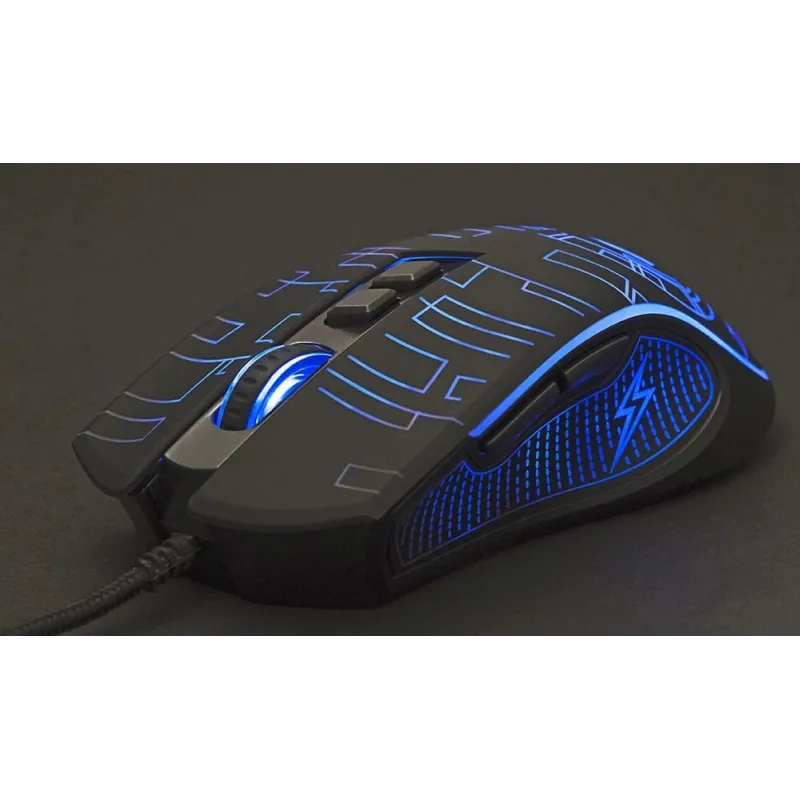 Mouse usb optical gaming-black musg-rgb-01 gembird