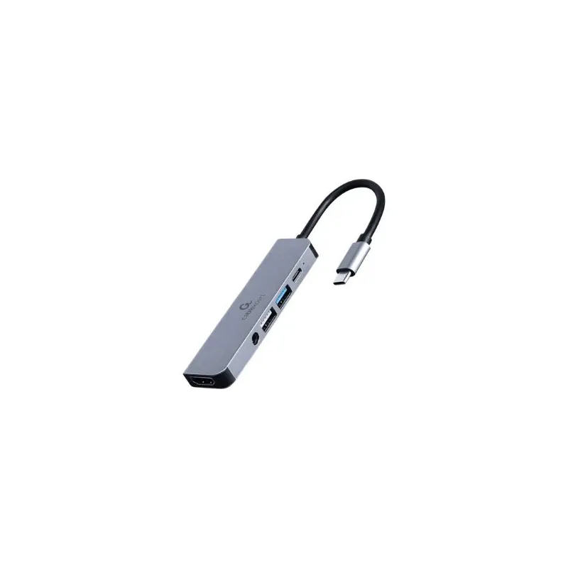 I-o adapter usb-c to hdmi-usb3-5in1 a-cm-combo5-02 gembird