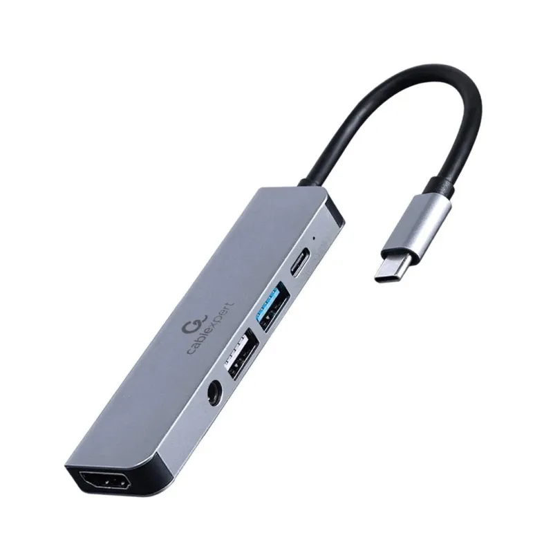 I-o adapter usb-c to hdmi-usb3-5in1 a-cm-combo5-02 gembird