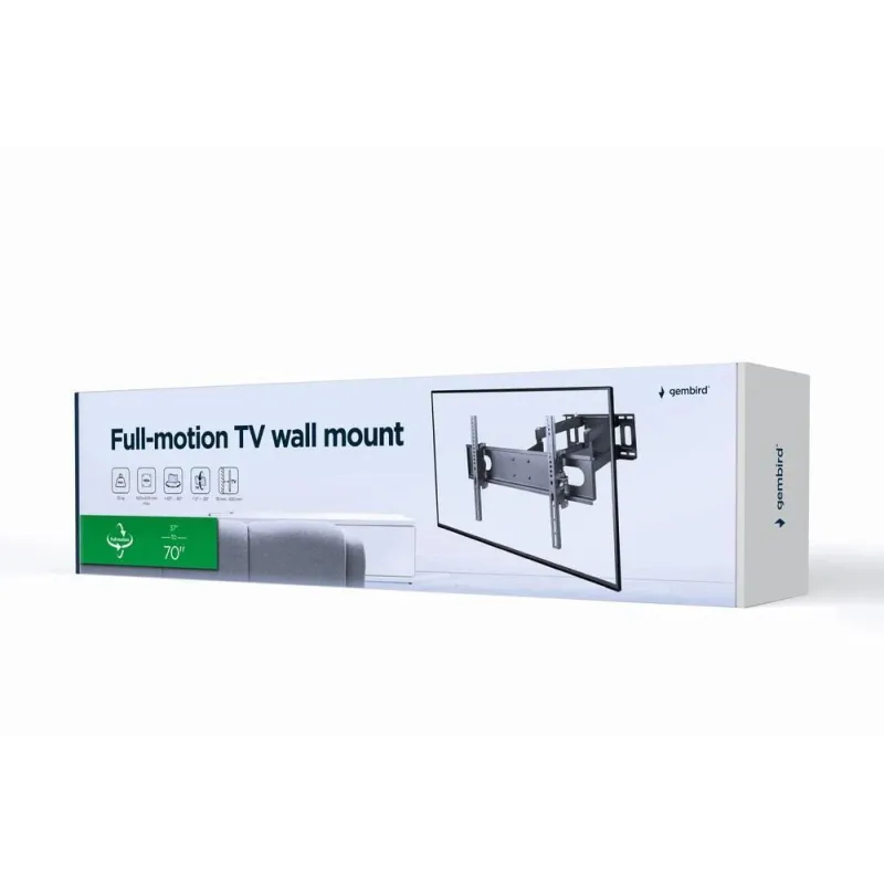 Tv set acc wall mount 37-70-wm-70st-01 gembird