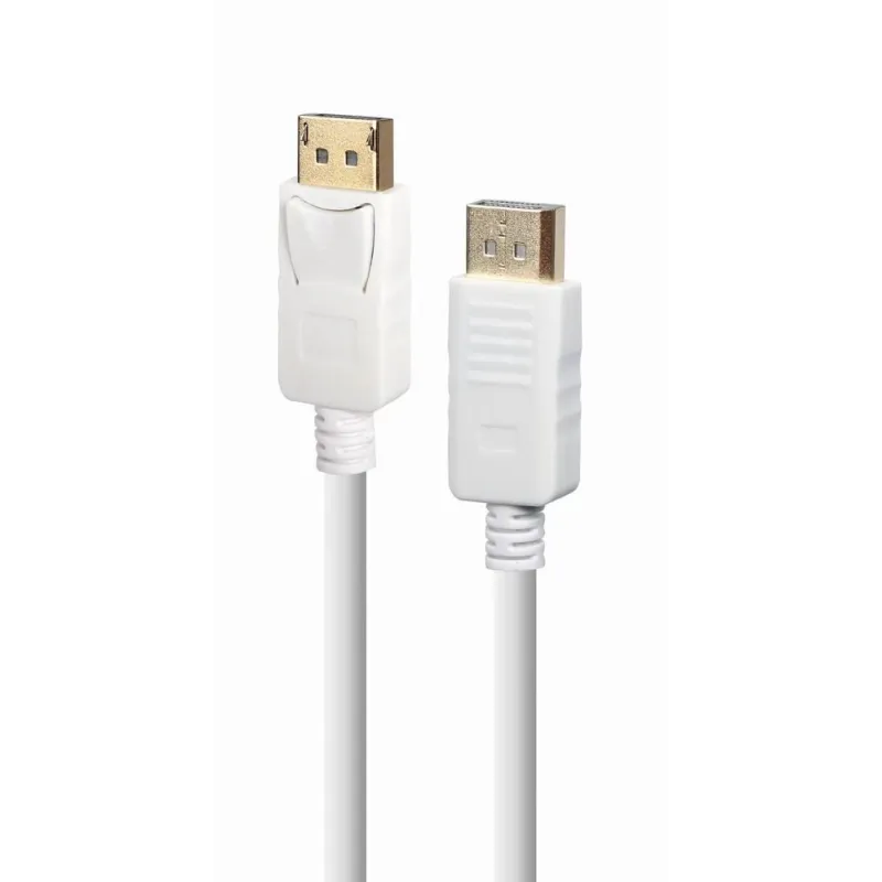 Cable display port 1.8m-white cc-dp2-6-w gembird