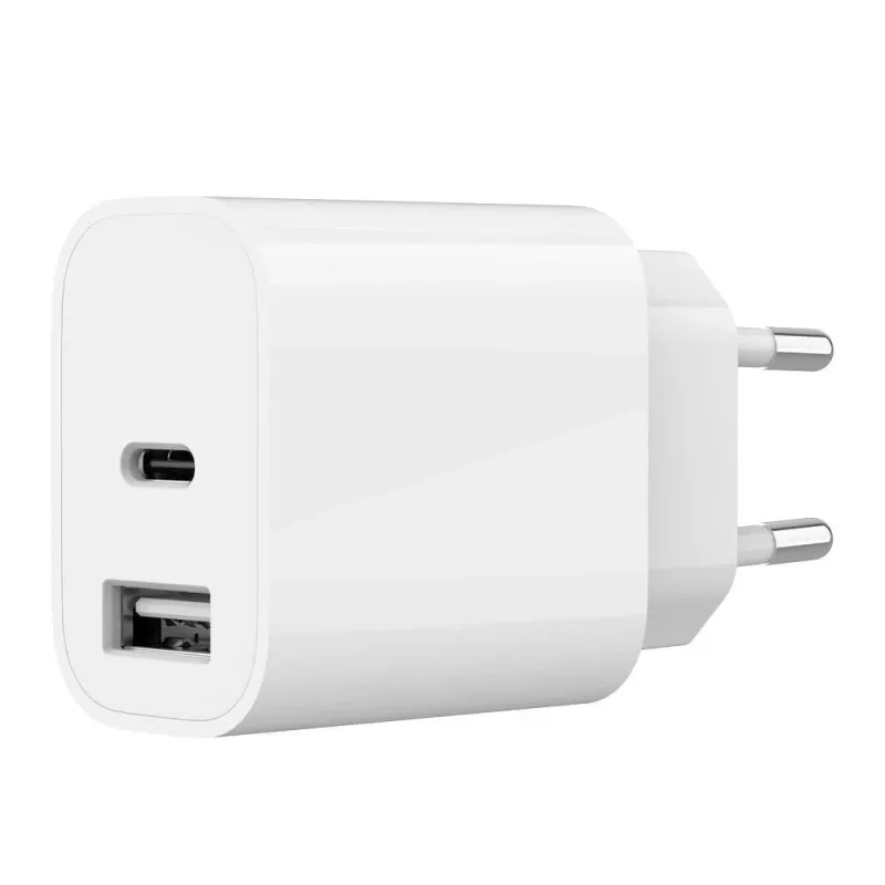 Charger usb universal white-2p ta-uc-2ac12-01 gembird