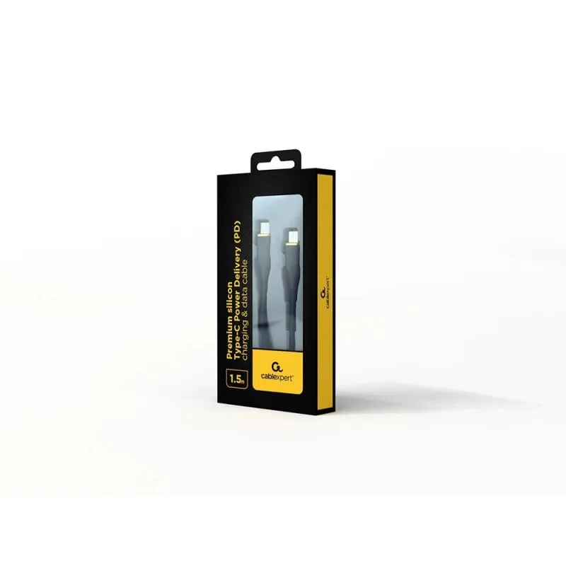 Cable usb-c 1.5m premium black-cc-usb2s-cmcm-1.5m-bk gembird