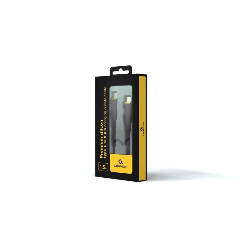 Cable lightning to usb-c 1.5m-cc-usb2s-cm8pm-1.5m-bk gembird