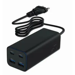 Charger usb universal 4p 100w-ta-uc-2a2c-pd100-01-bk gembird