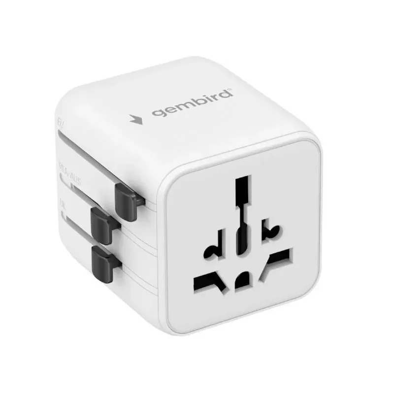 Power adapter travel-white tpa-int-01-w gembird