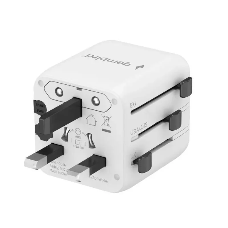 Power adapter travel-white tpa-int-01-w gembird