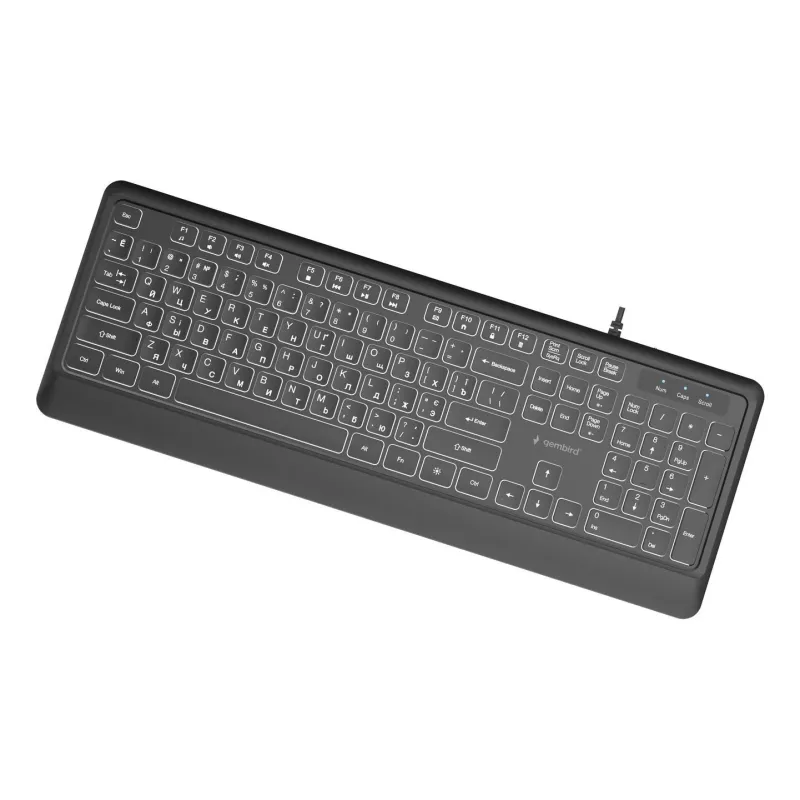Keyboard multimedia usb cyrill-black kb-uml-04-cyrl gembird