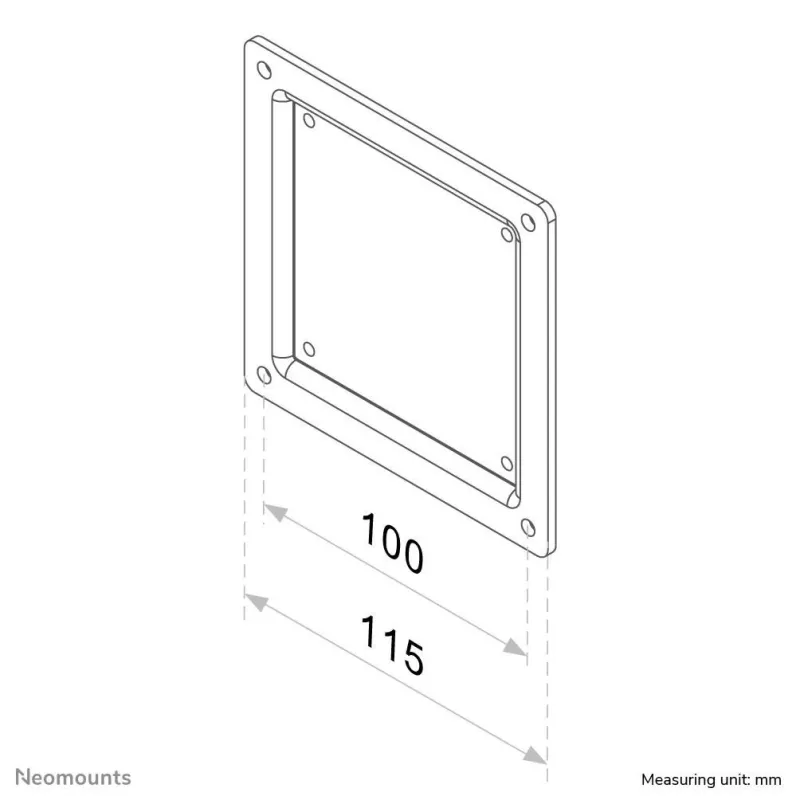 Tv set acc vesa adapter plate-10-30 fpma-vesa100 neomounts