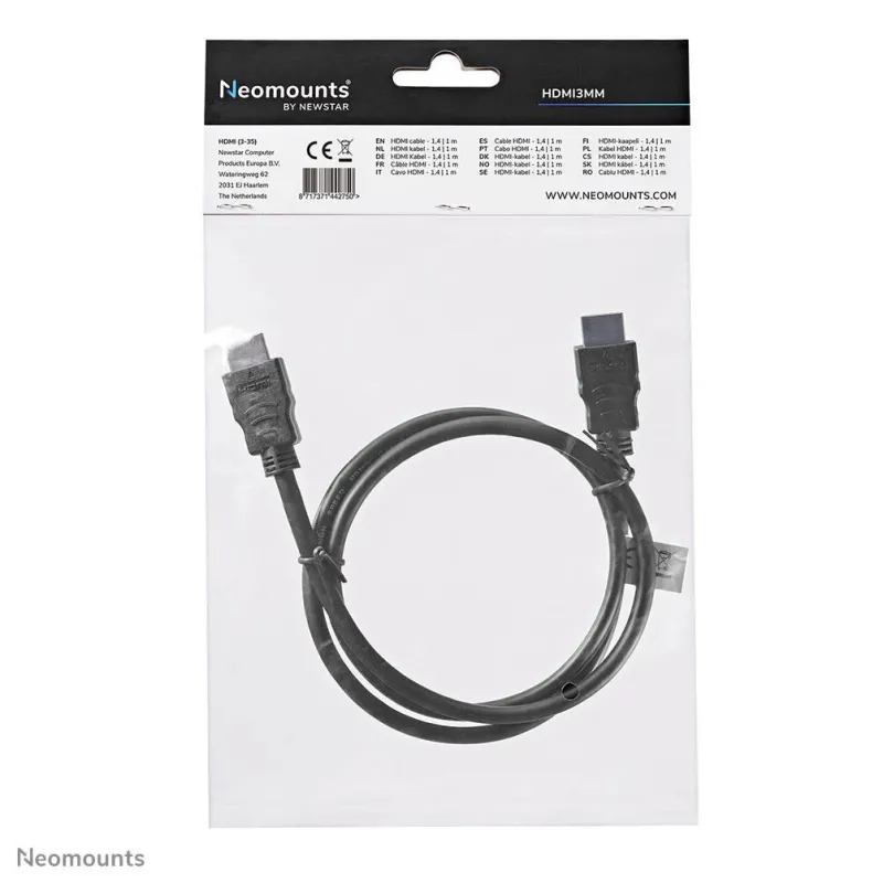 Cable hdmi-hdmi 1m v1.3-hdmi3mm neomounts