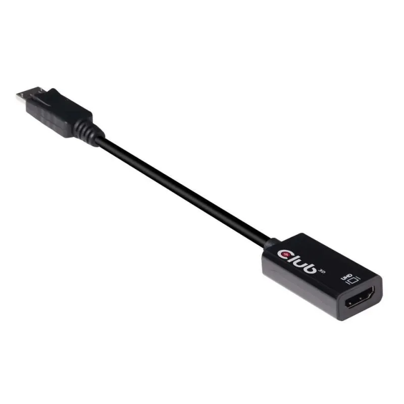 I-o adapter dp to hdmi-active m-f cac-1080 club3d