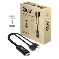 I-o adapter hdmi to dp-active m-f cac-1331 club3d