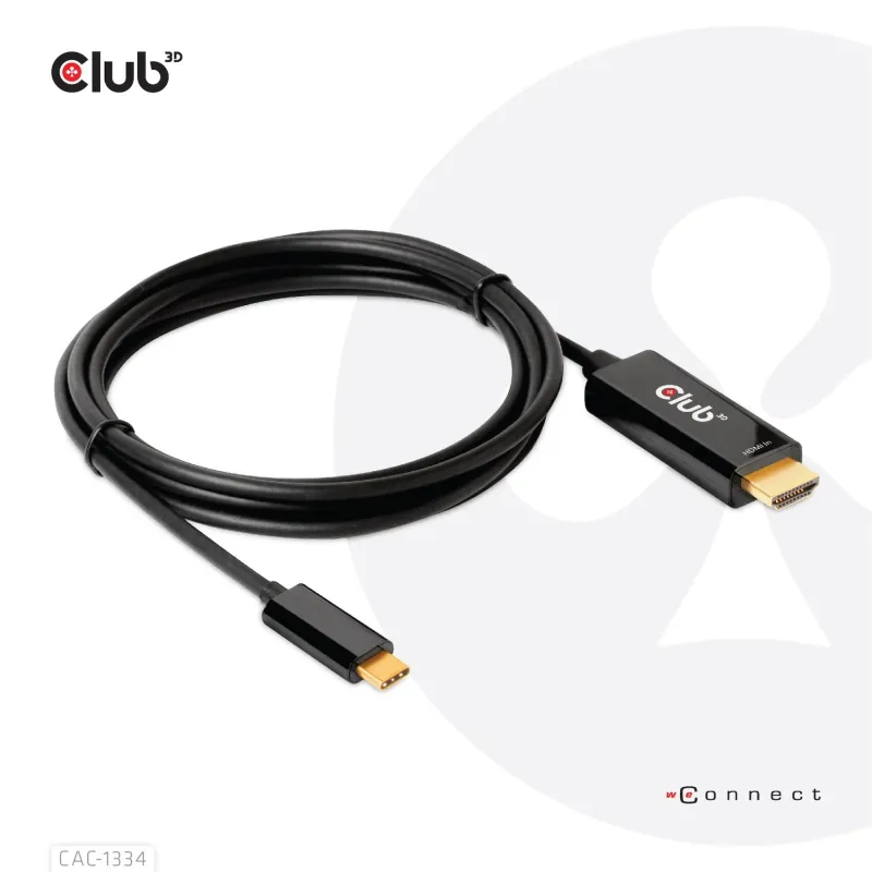 Cable hdmi to usb-c 1.8m-m-m cac-1334 club3d