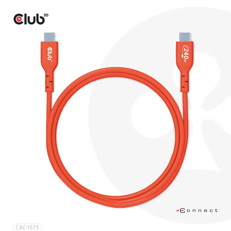 Cable usb-c to usb-c 2m-m-m cac-1573 club3d