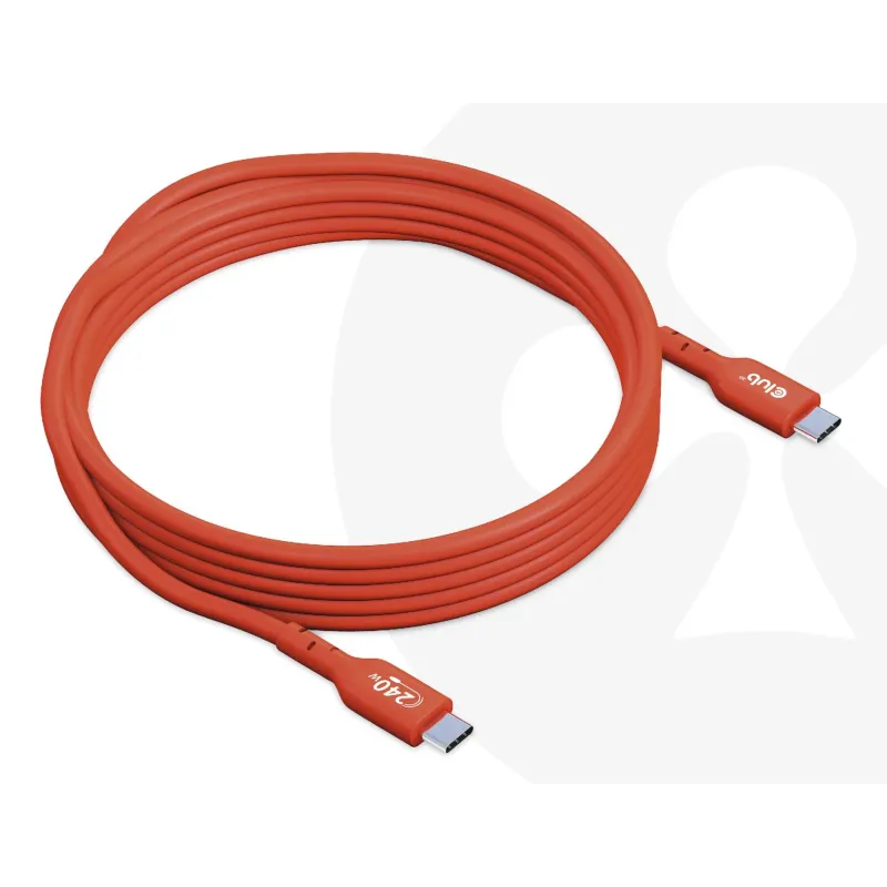 Cable usb-c to usb-c 3m-m-m cac-1513 club3d
