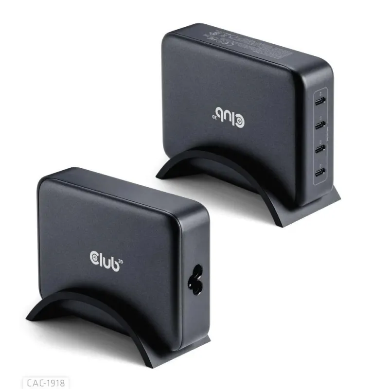 Mobile charger 4port-gan 240w cac-1918 club3d