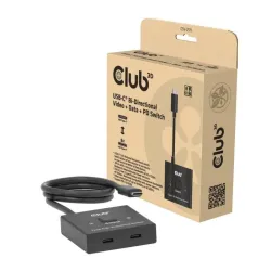 Video switch usb-c 2port-csv-2511 club3d