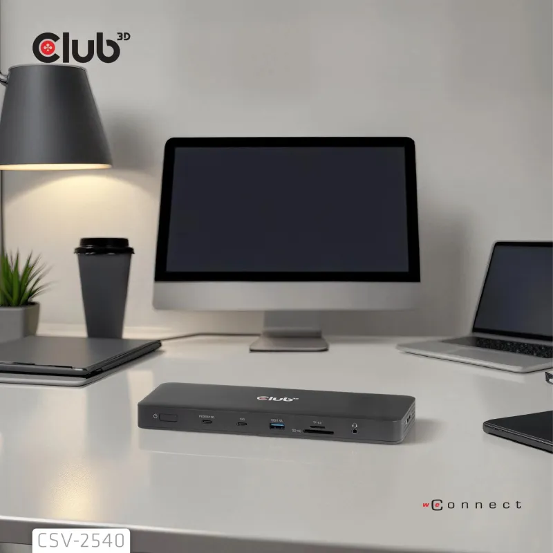 Nb acc docking station 14in1-usb-c 150w csv-2540 club3d
