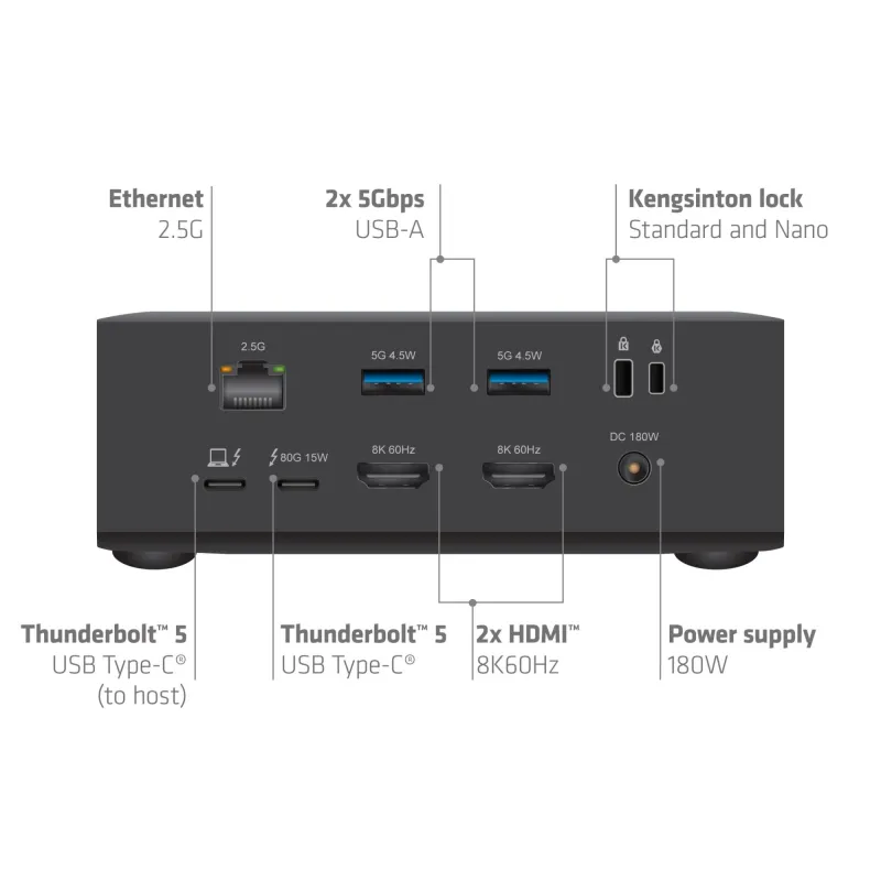Nb acc docking station 13-in-1-thunderbolt csv-2562 club3d