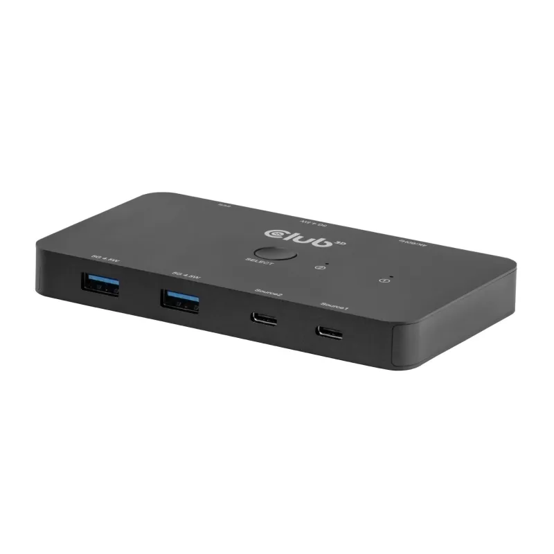 Video switch kvm usb-c to hdmi-dual csv-2512 club3d