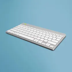 Keyboard wrl compact break-white rgocouswlwh r-go tools