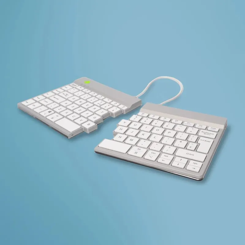 Keyboard wrl split break-white rgosbukwlwh r-go tools