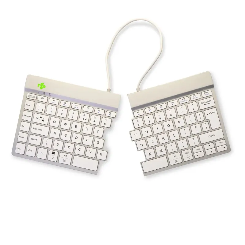 Keyboard wrl split break-white rgosbukwlwh r-go tools