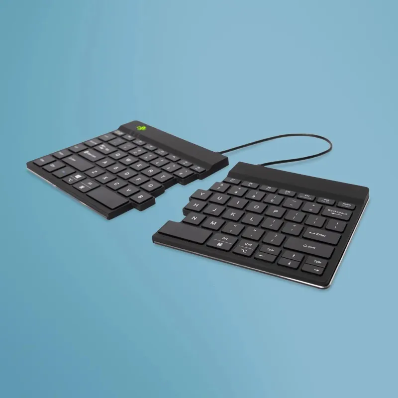 Keyboard wrl compact break-black rgosbuswlbl r-go tools