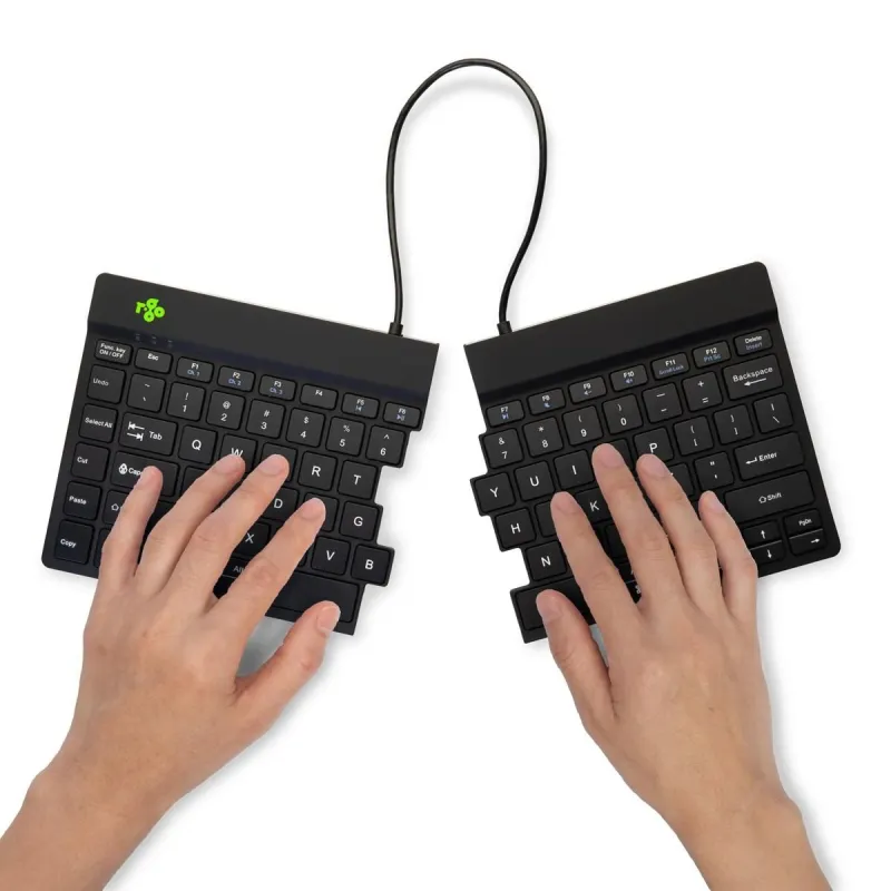 Keyboard wrl compact break-black rgosbuswlbl r-go tools